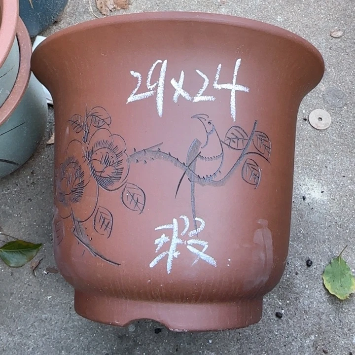 紫砂花盆特价清仓