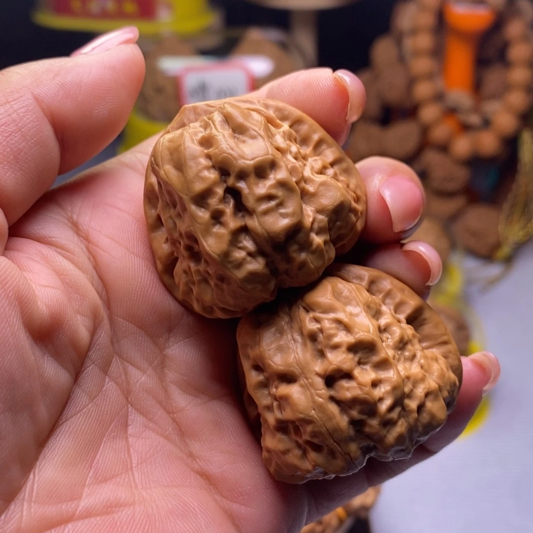 把件文玩核桃011三角蛙38.5尺