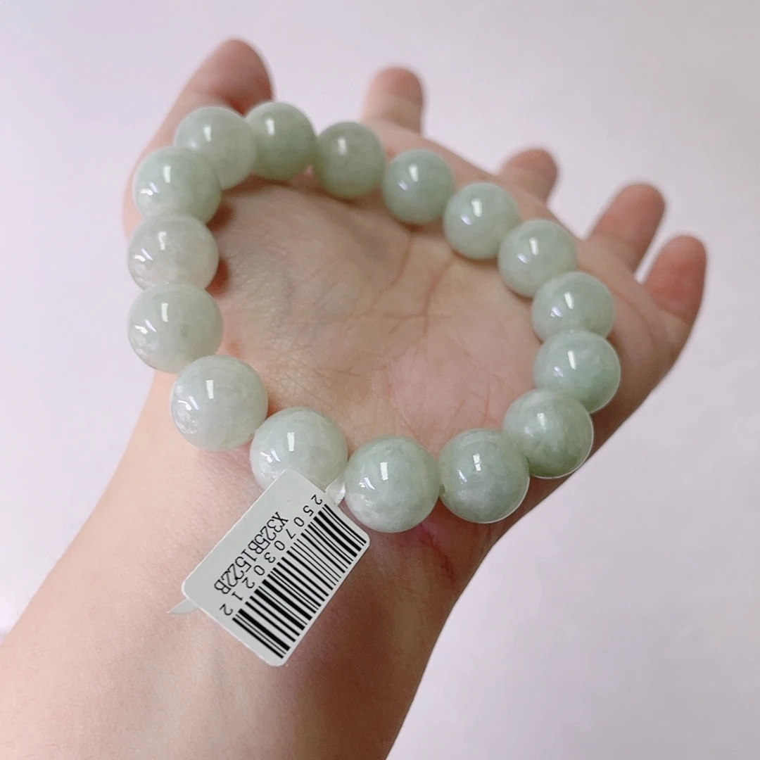 未镶嵌定制翡翠珠串