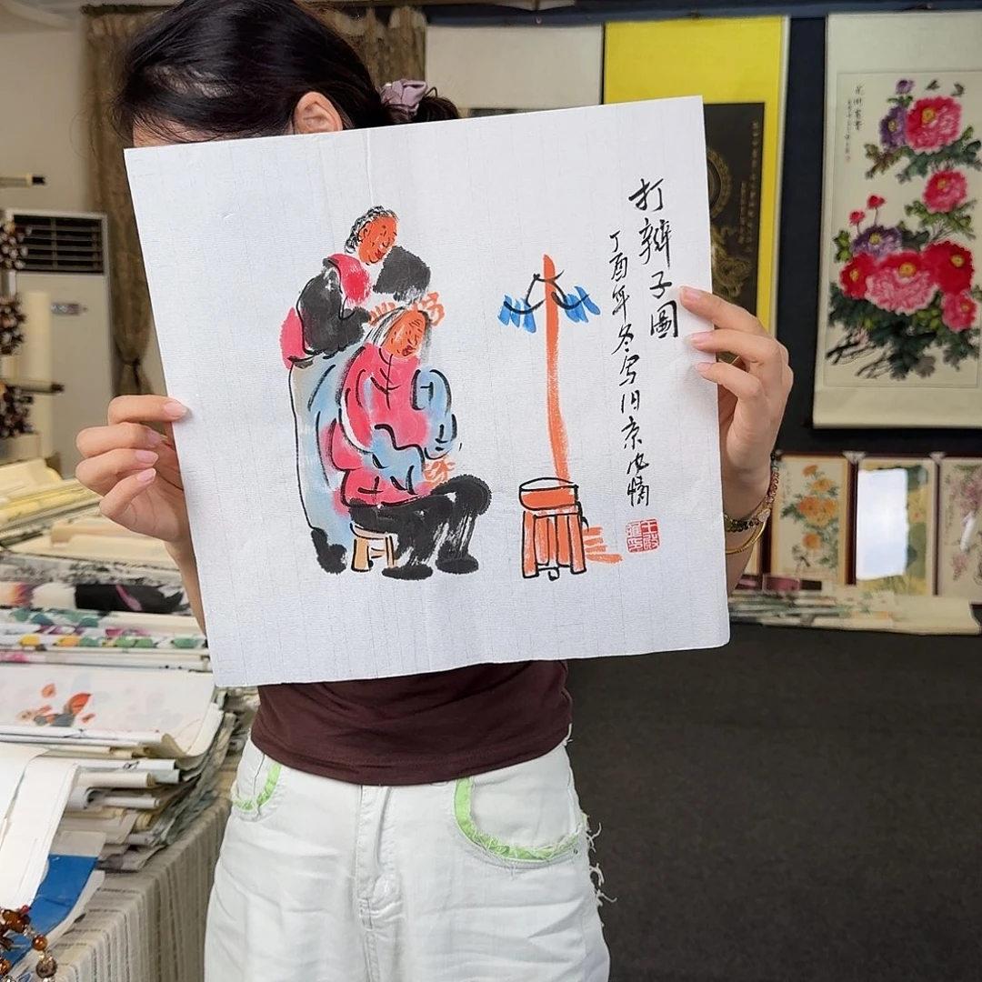 纯手绘的好作品品