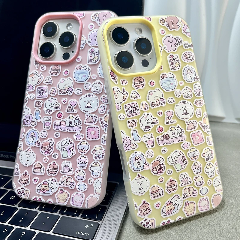 适用华为P70PRO小米15磨砂小贴纸苹果16PROMAXiPhone15个性手机壳