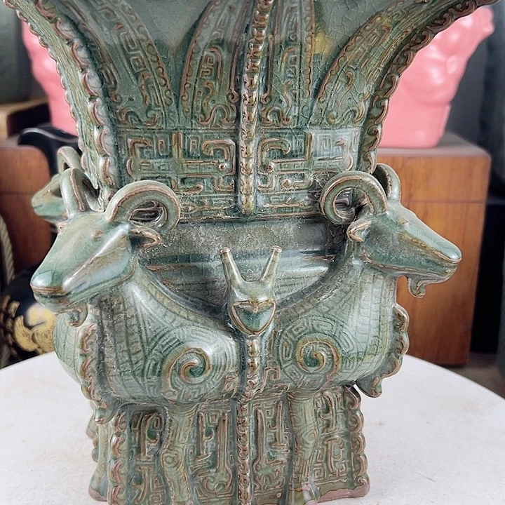 摆件手工制作陶瓷摆件