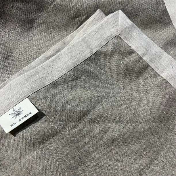 芃睿家—包边款双雨露汉麻人字纹凉席床单