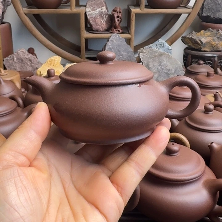 茶壶紫砂150cc明炉嫩底槽清