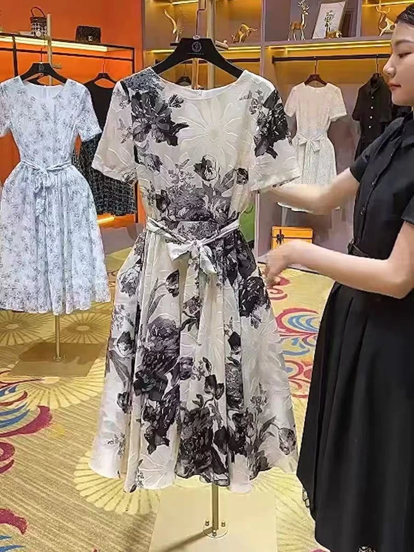 7975 【B】 浪漫度假风女神范连衣裙 B22