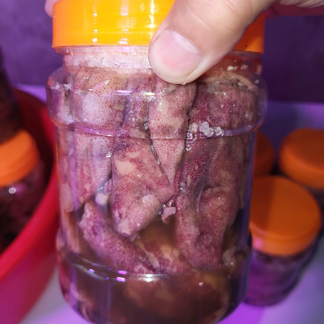 汕尾海丰本港海产特级尼阿咸香鱿鱼咸尼阿尼阿解  900克/瓶