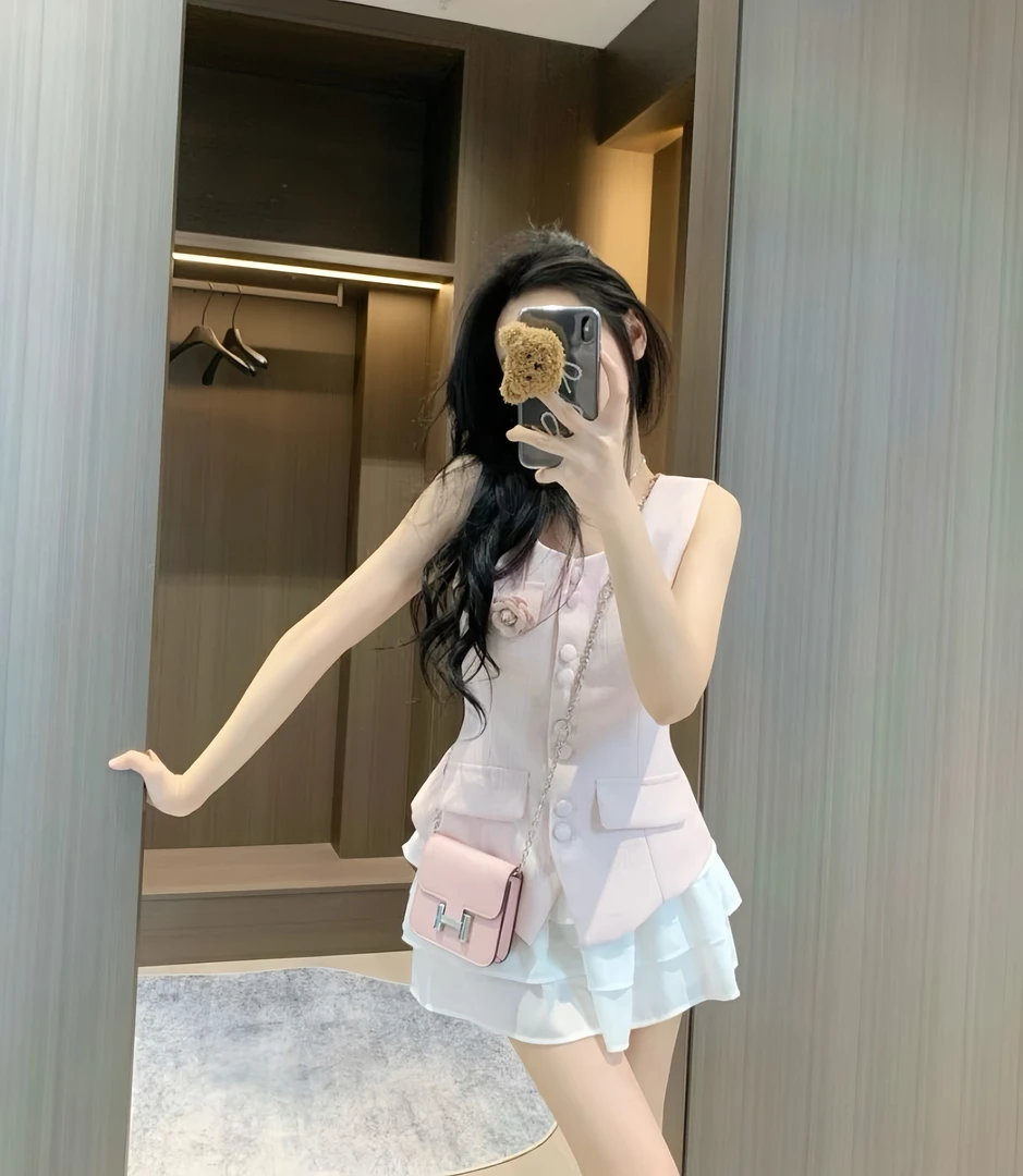 【编码链接】小羊Studio 韩系甜美纯欲辣妹美衣女装