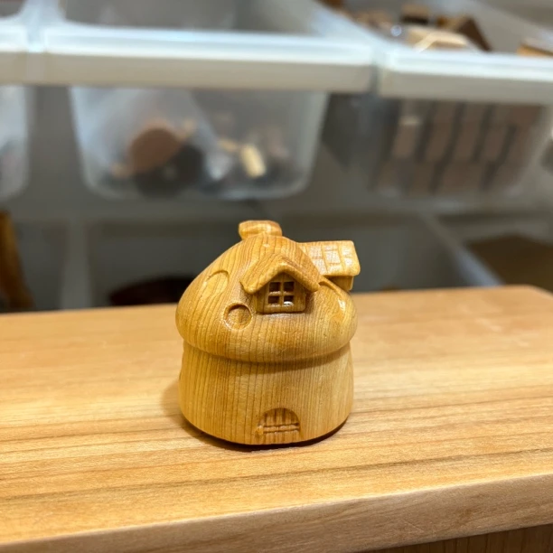 可爱蘑菇屋摆件创意轻微微瑕