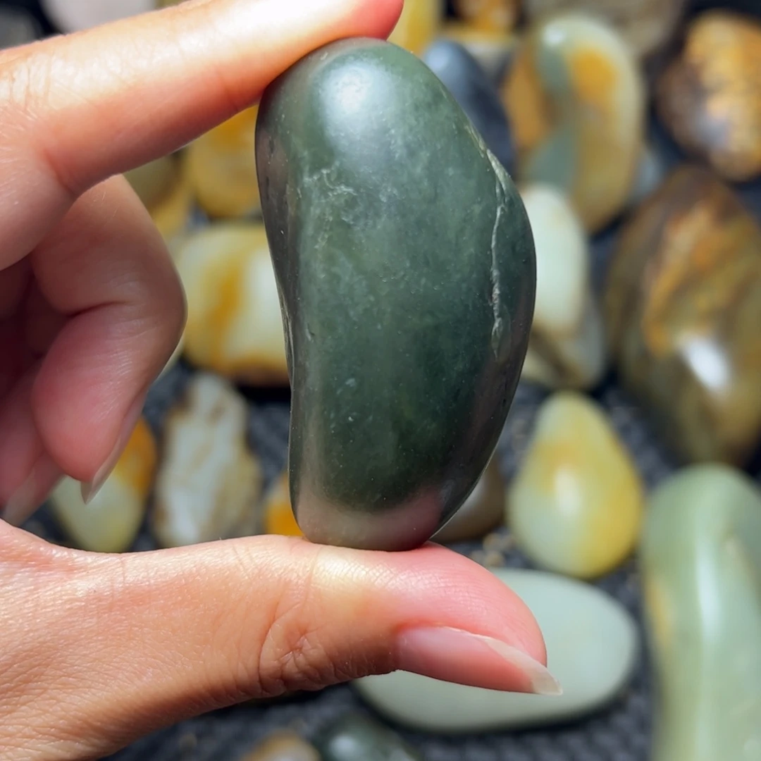 和田玉未镶嵌挂件61