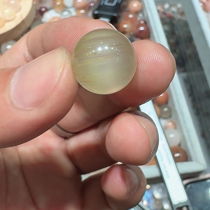 水晶珠宝半成品未镶嵌定制兔毛