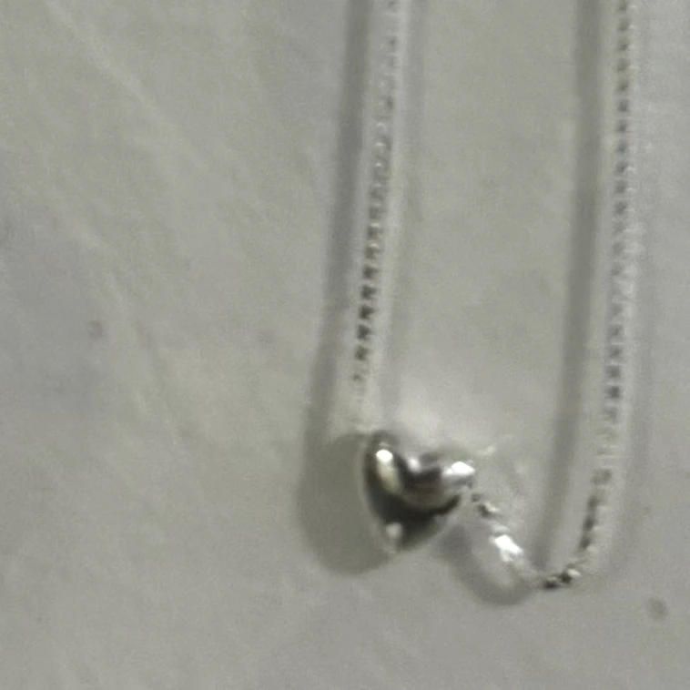 坠链均925银 No退换！退黑！迷你小心心项链