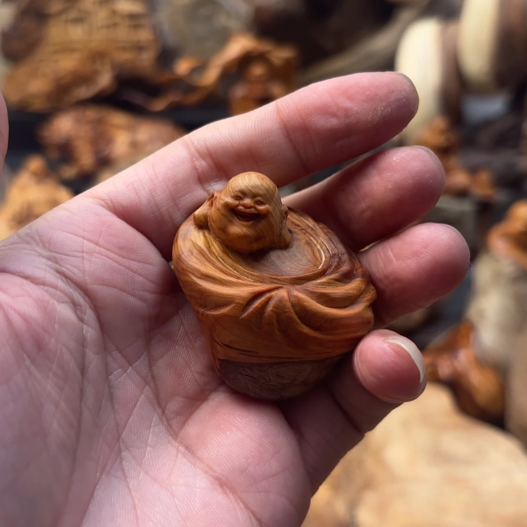 柏木太行崖柏手工雕刻