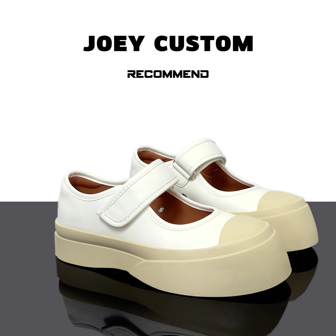 JOEY | 原创设计师款厚底娃娃头玛丽珍魔术贴女鞋 2219