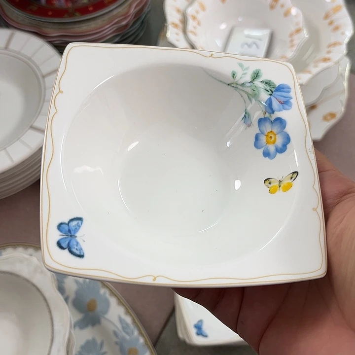 新骨瓷12厘米蘸料碗6个微瑕完美主义者慎拍