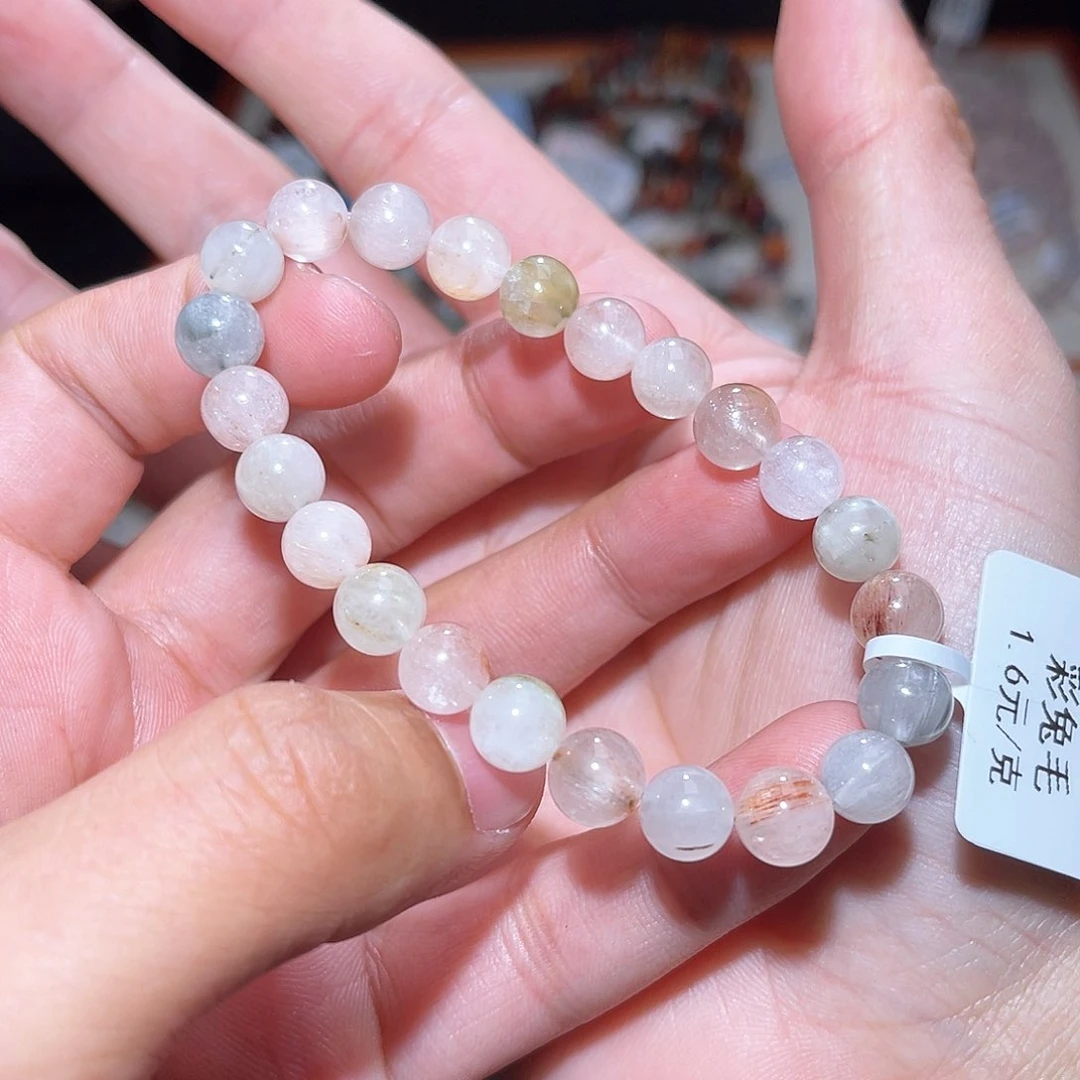 水晶手链未镶嵌279号主图手串  8+