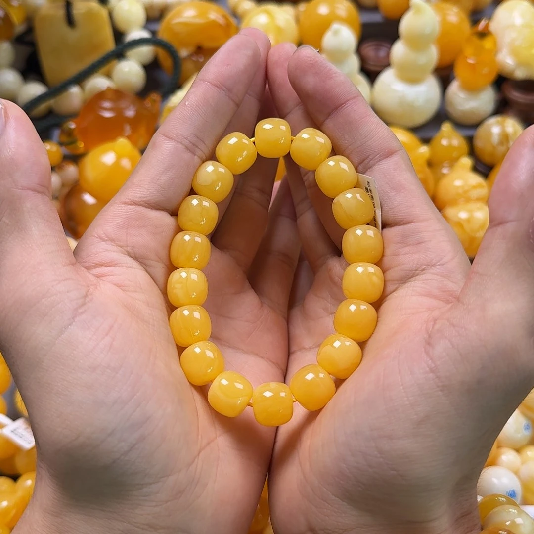 蜜蜡珠宝奇石未镶嵌同料老型13mm