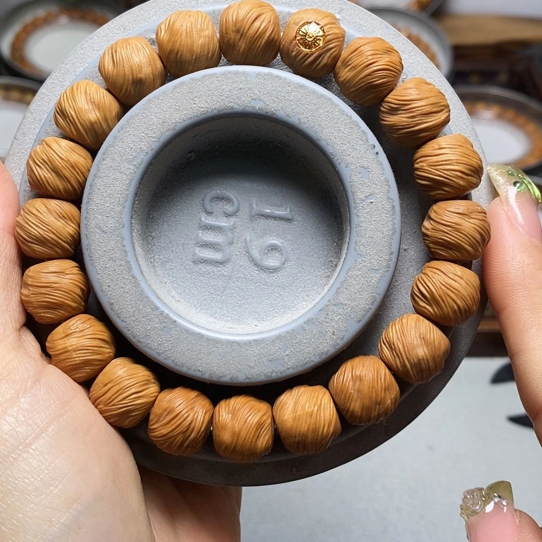 猴头核桃手串350号12➕金标鬼印全品
