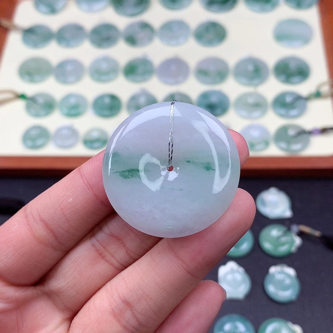 颈饰未镶嵌翡翠8 尺寸36.7-6.7