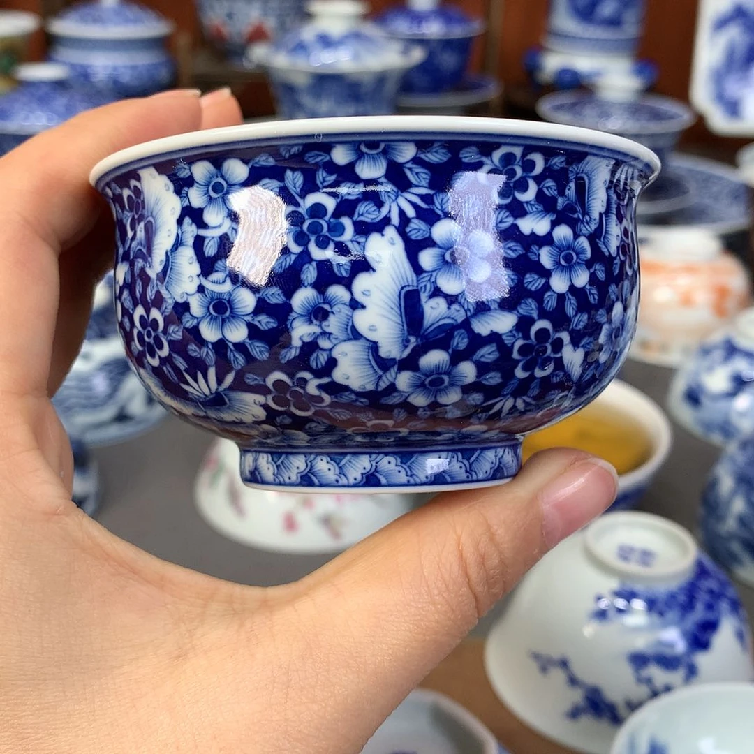 【闪购商品】瓷片景德镇陶瓷主人杯