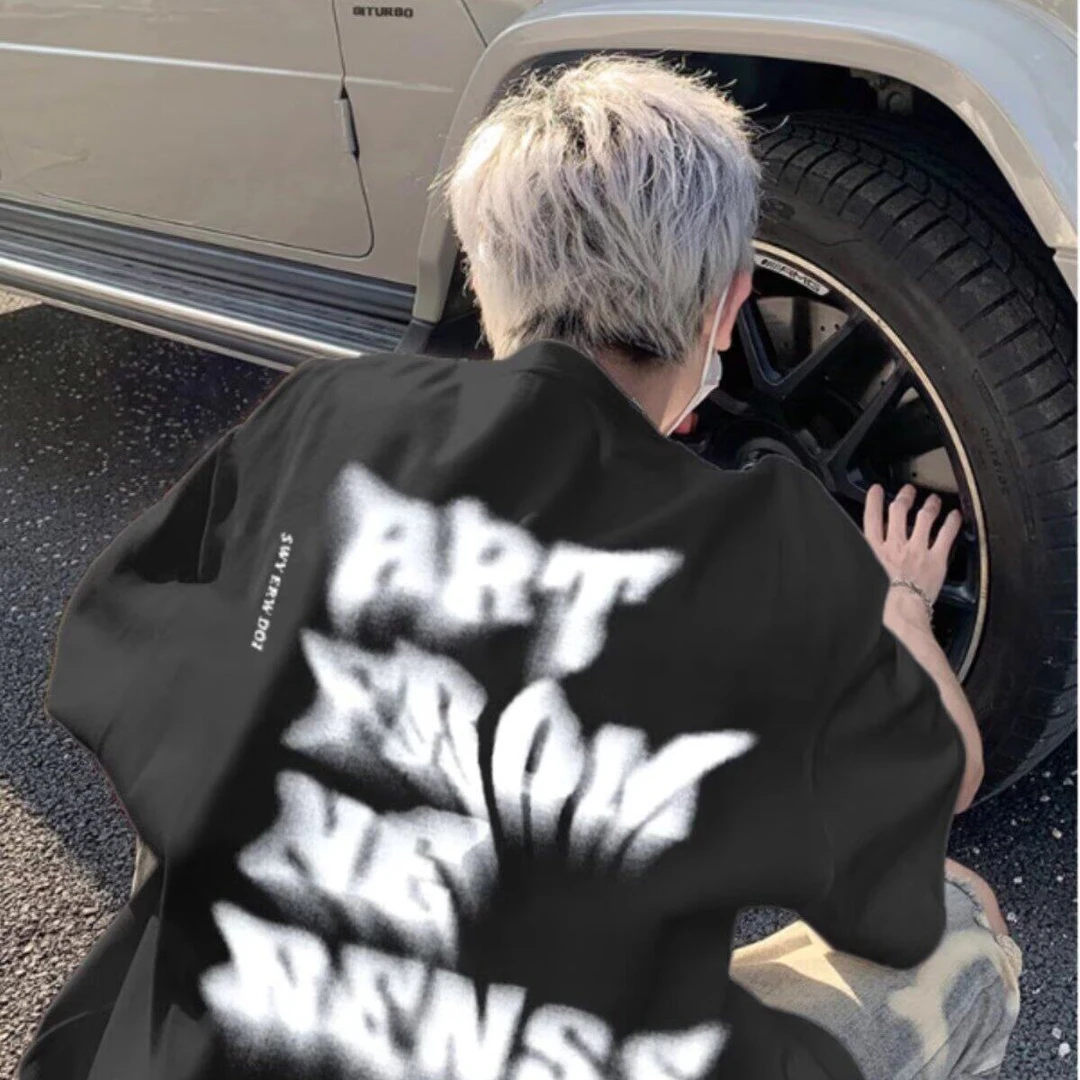 [BJ]服装上新春夏男款穿搭T恤百搭青春潮流多元宽