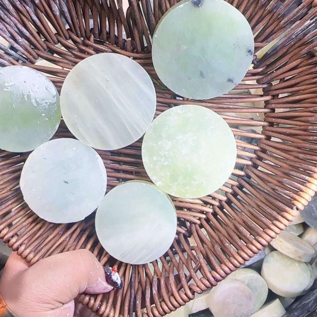 蛇纹石玉岫玉未镶嵌