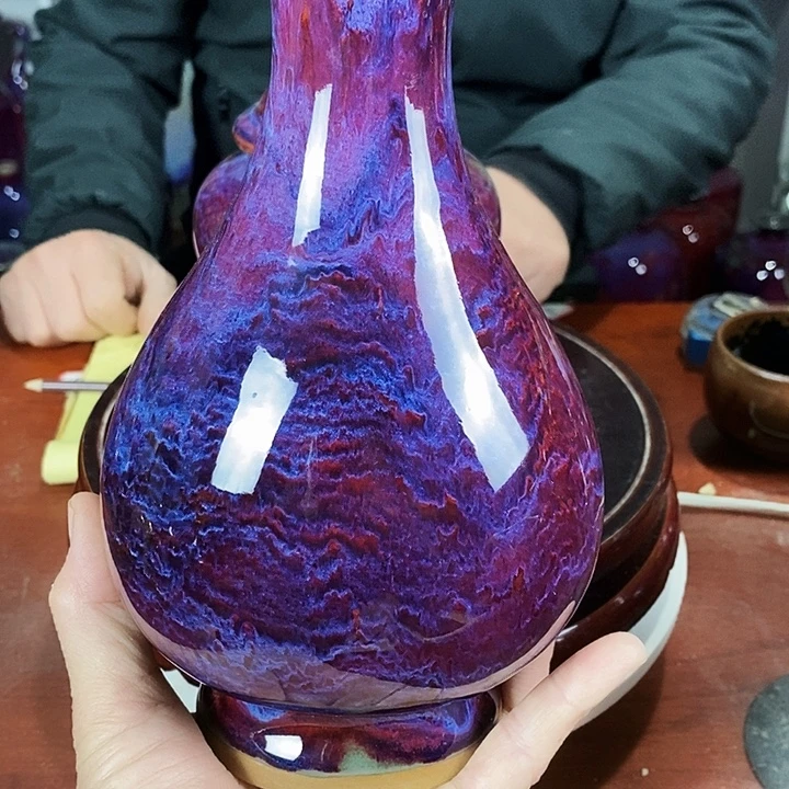 尚峰钧窑作品摆件