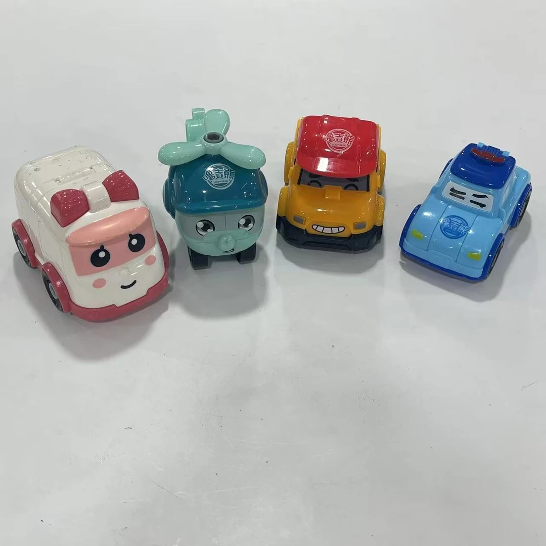 4个   滑行玩具车噜吉熊玩具  颜色不挑