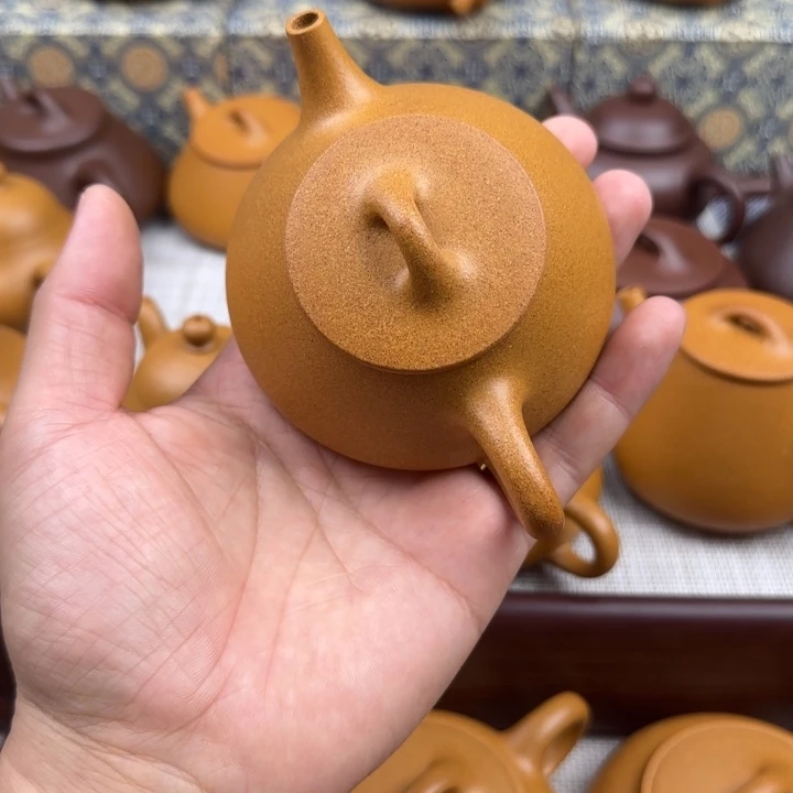 睡***.茶壶紫砂黄金段零添加