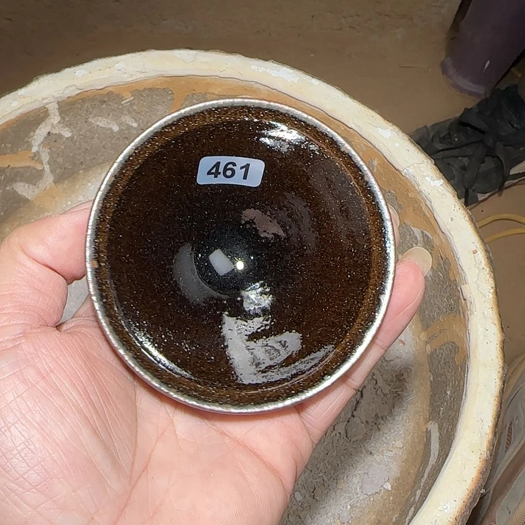 茶盏焦源柴烧自然还原461
