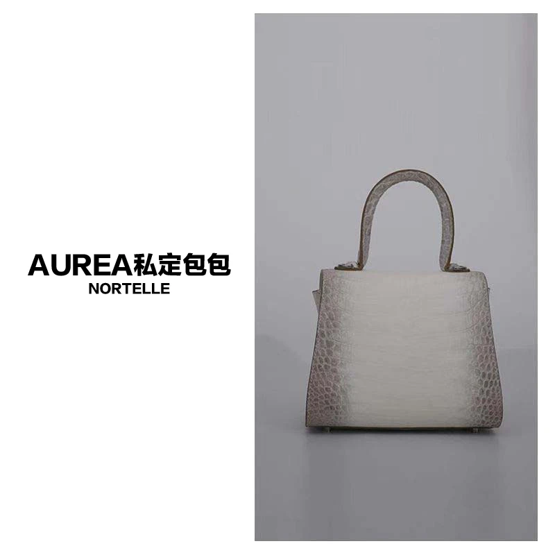 【欧欧私定】2025年新款时尚休闲职业潮流真皮单肩斜挎手拎包包