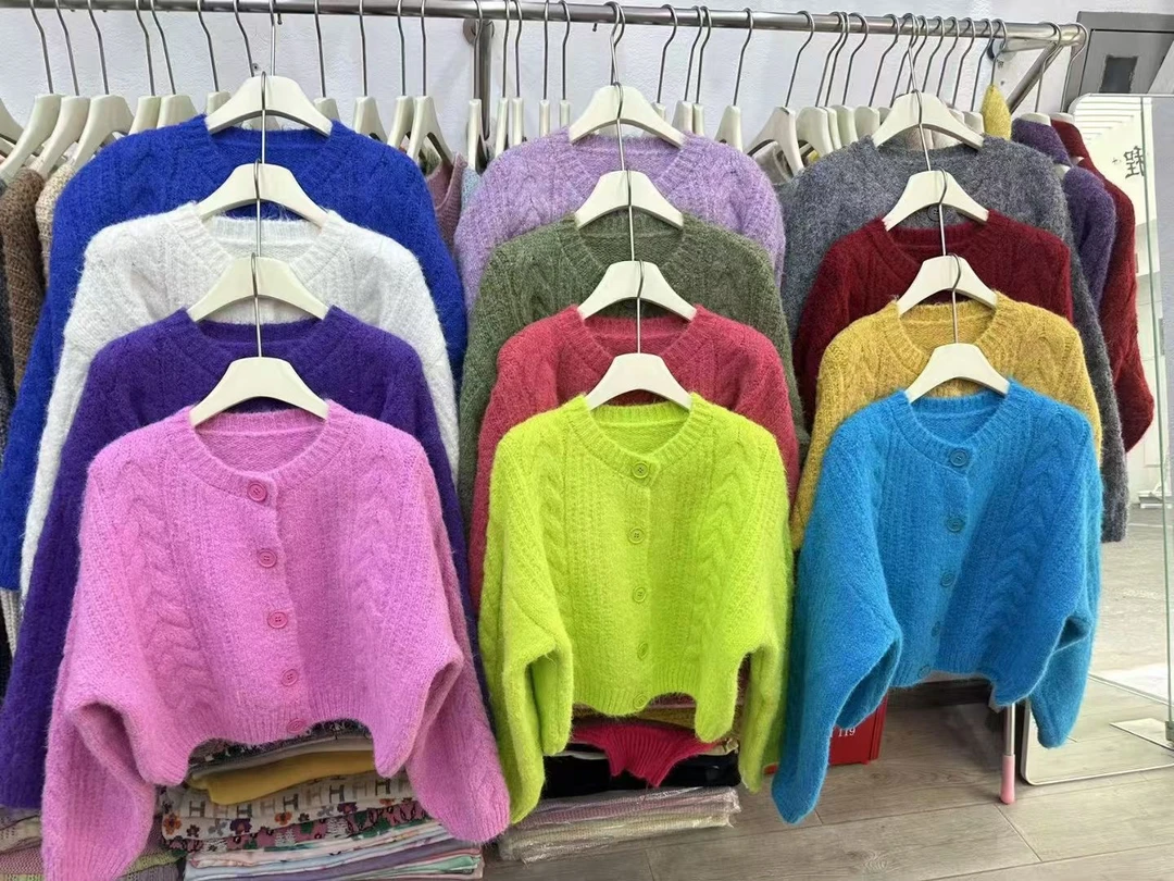 【苏苏精选】糖果记忆慵懒风麻花韩系百搭气质温柔针织毛衣