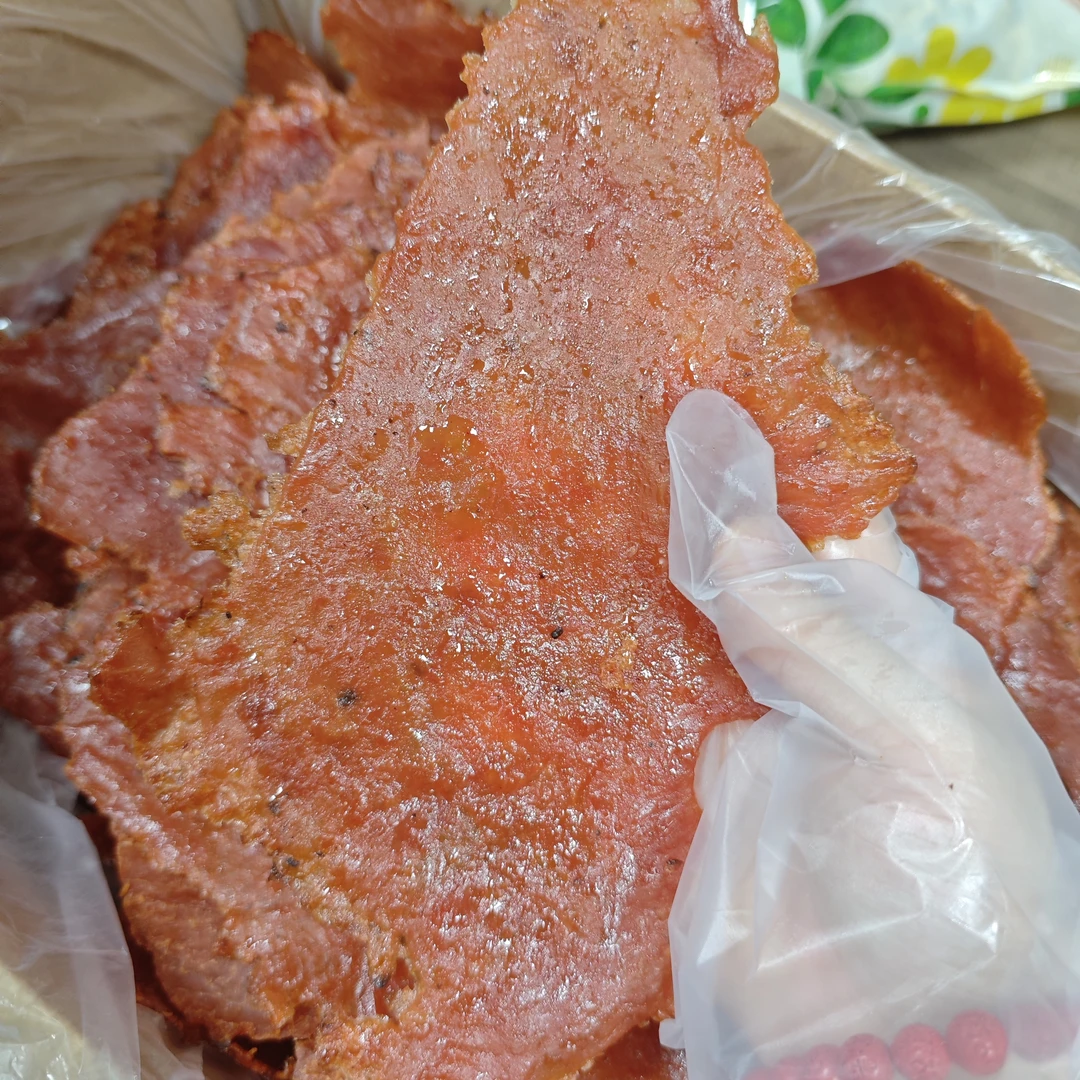 (原味)吊龙炭烤原切手工猪肉脯 1000g