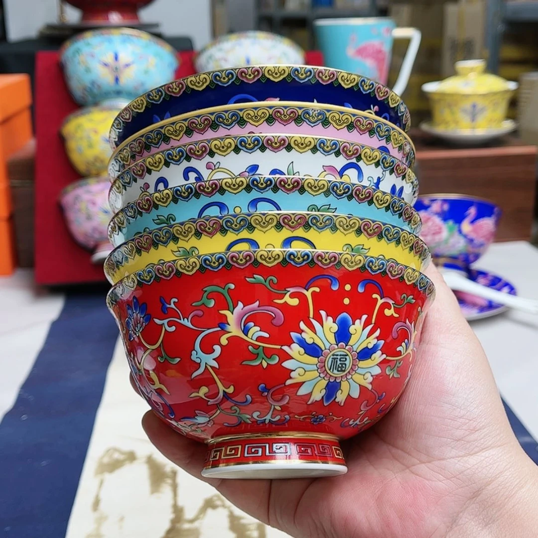 【闪购商品】珐琅4.5英寸6混。。。。。