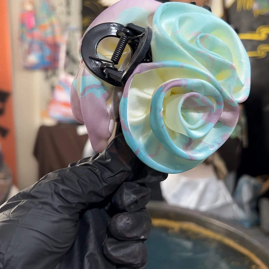 717山茶抓夹碧落夕岚