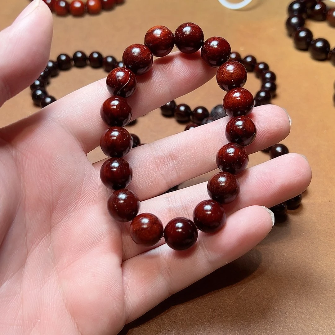 手串/手链小叶紫檀12泥料满星微瑕