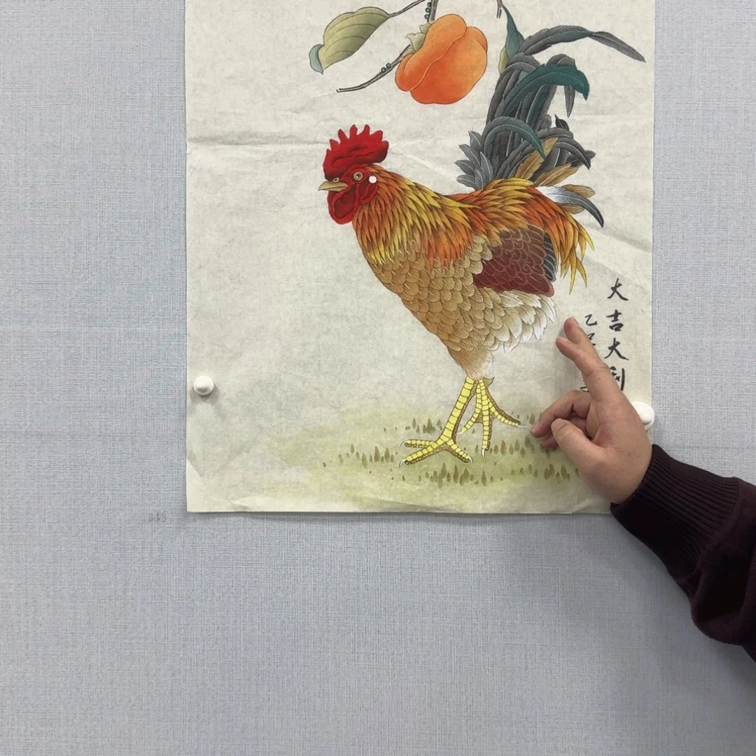 国画国画作品宣纸纯手绘