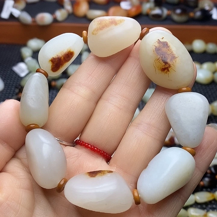 未镶嵌手链和田玉用****3
