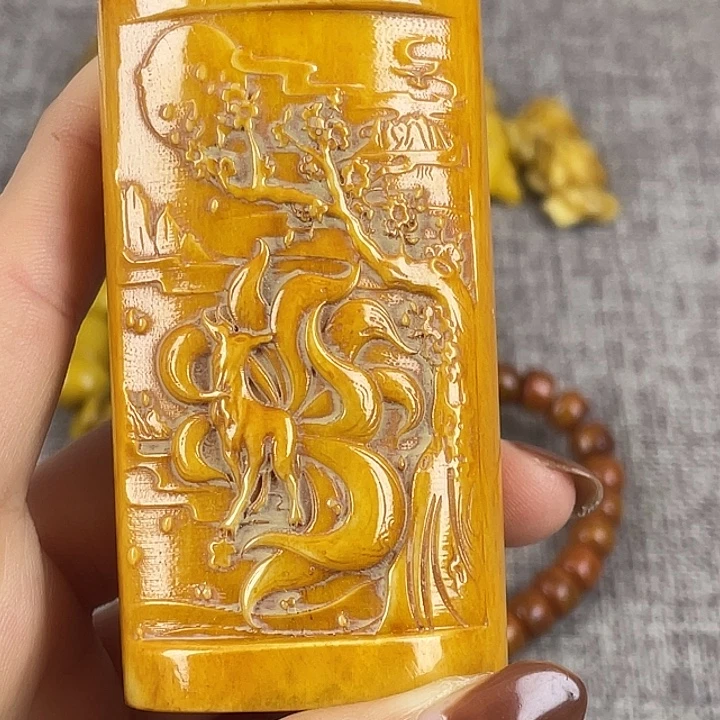 大果紫檀（缅甸花梨）手把