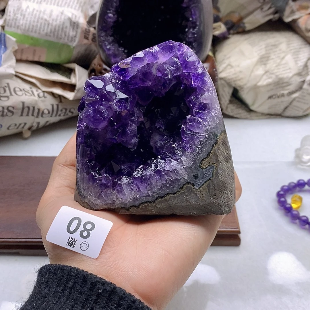紫晶大型摆件（非配饰）未镶嵌