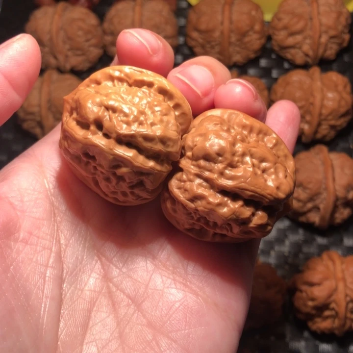 把件文玩核桃开背暴力肌肉36