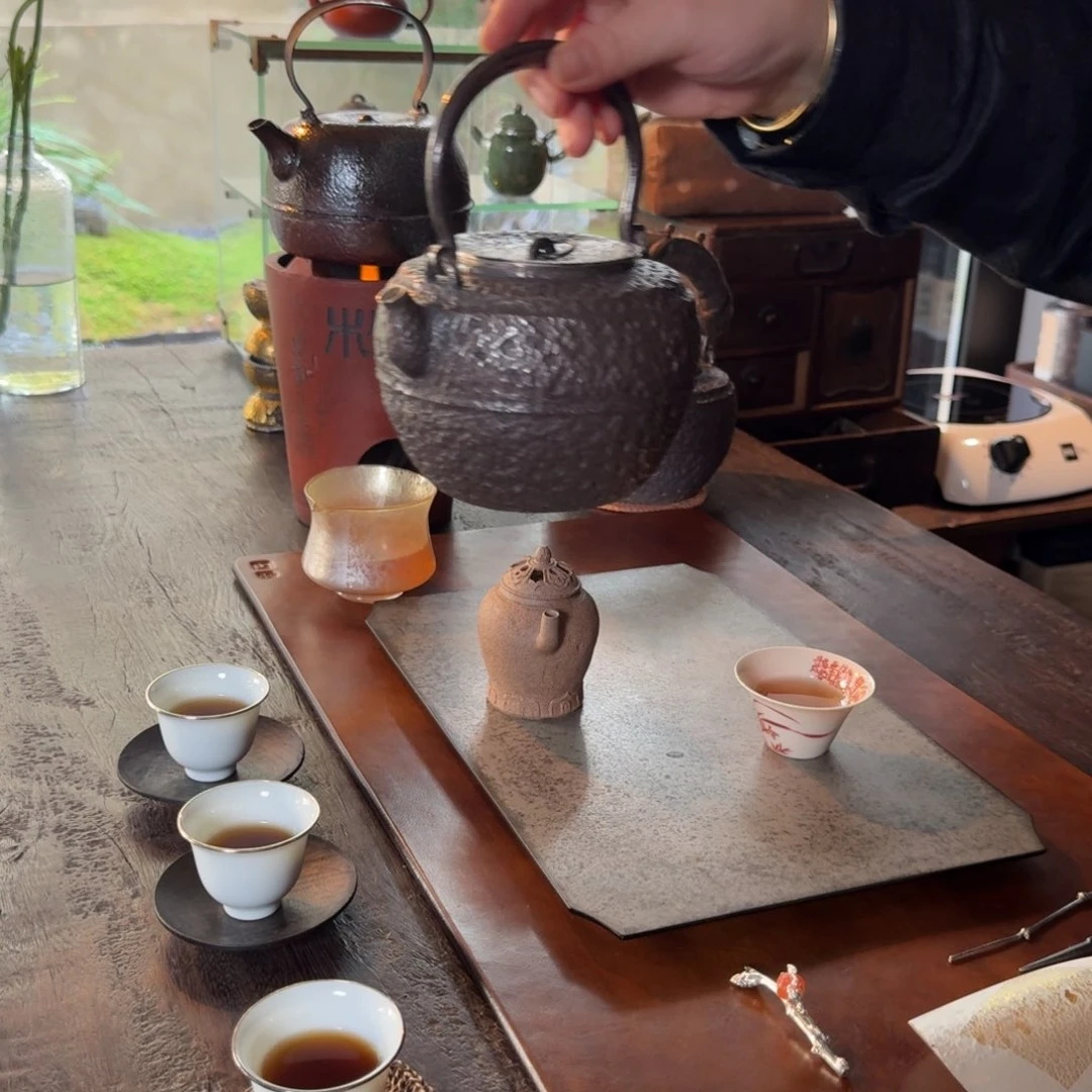 陋影银壶999足银手打煮水壶