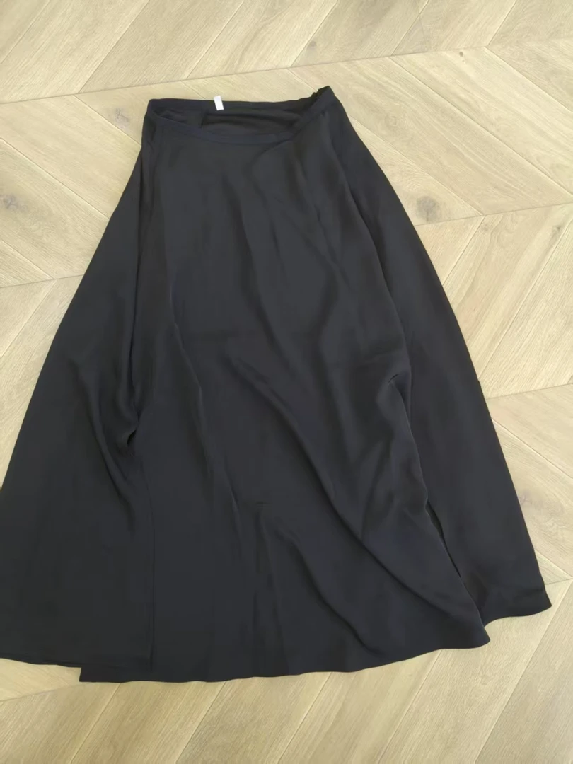 闪闪兒 高腰半身裙弹力裙子速干高弹力长裙鱼尾裙女装纯色5077