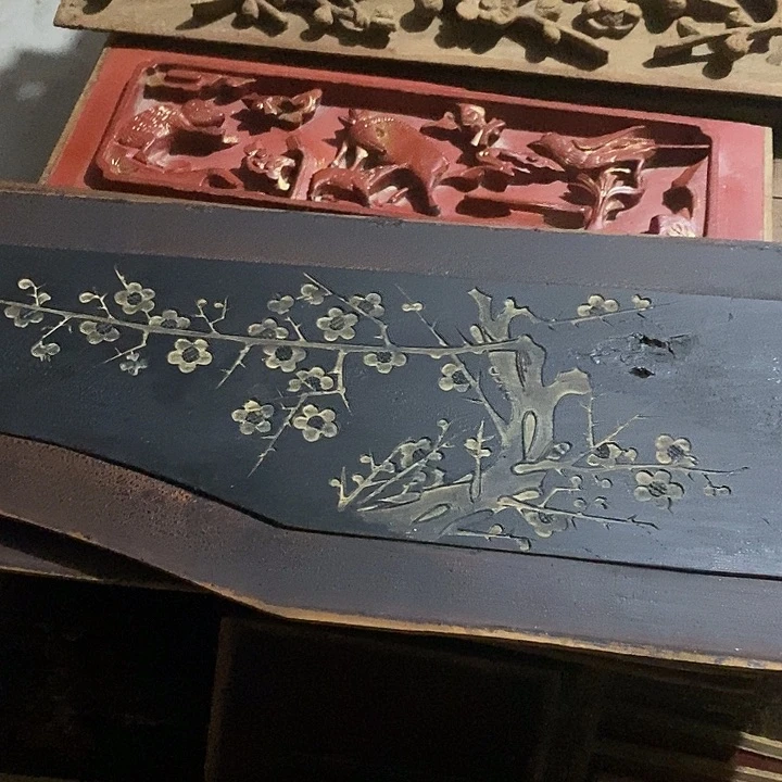 香榧木晨好的老木雕艺术的感觉