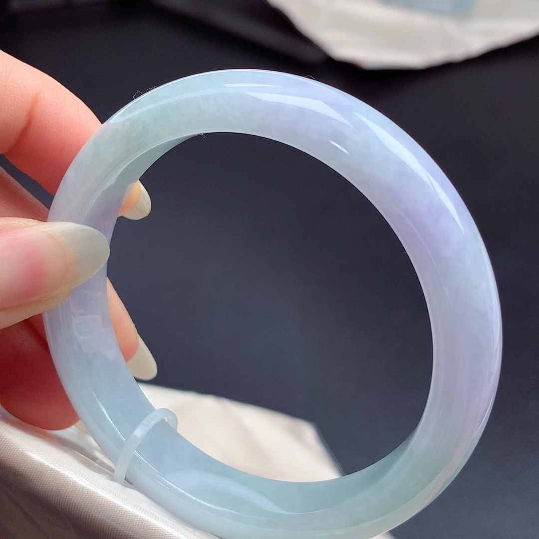 翡翠未镶嵌手镯57.7圈口