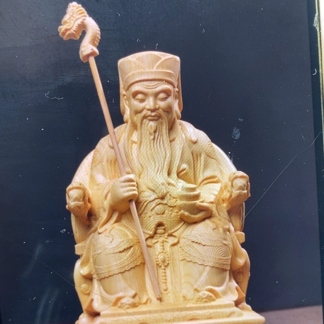 木桧木高16土地公龙头拐杖