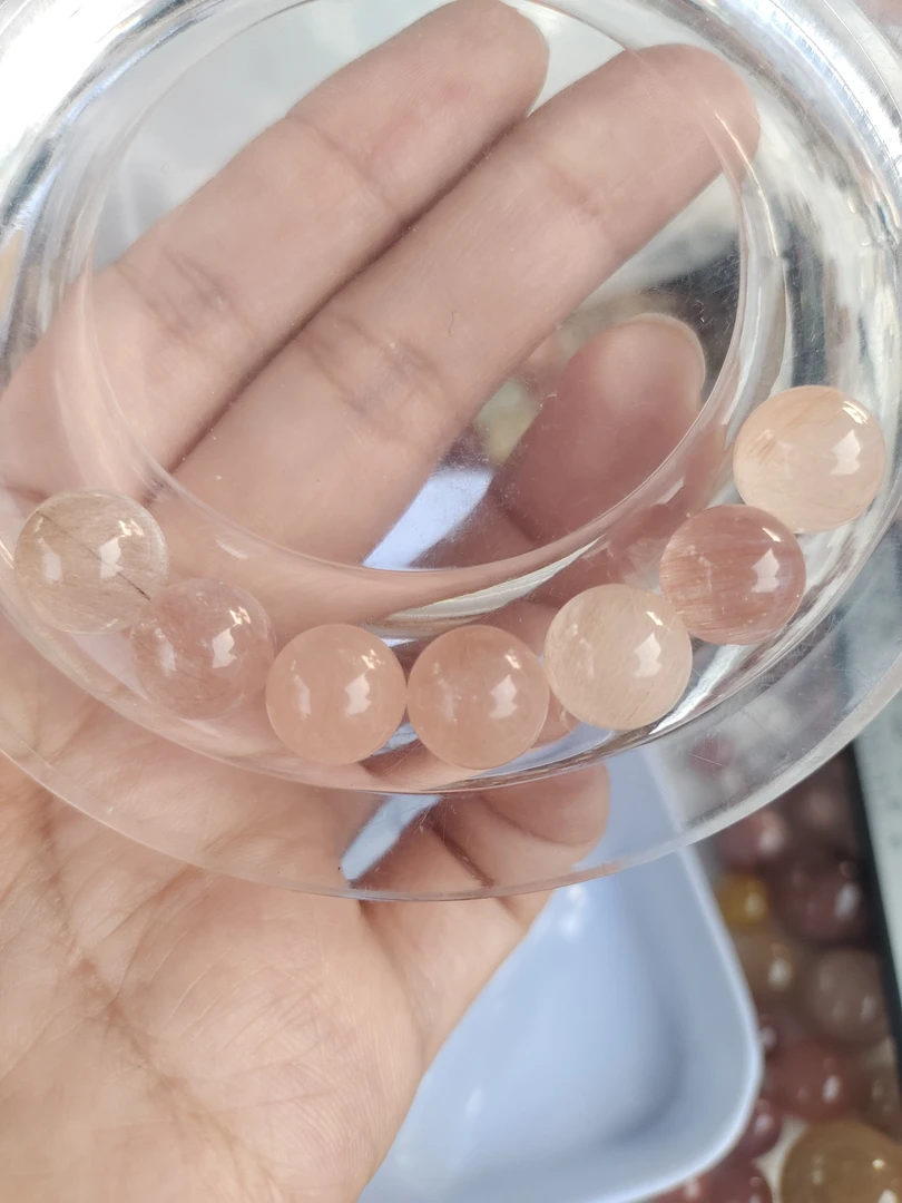 轻奢新款渐变彩色水晶珠串女款饰品以直播间款式为准