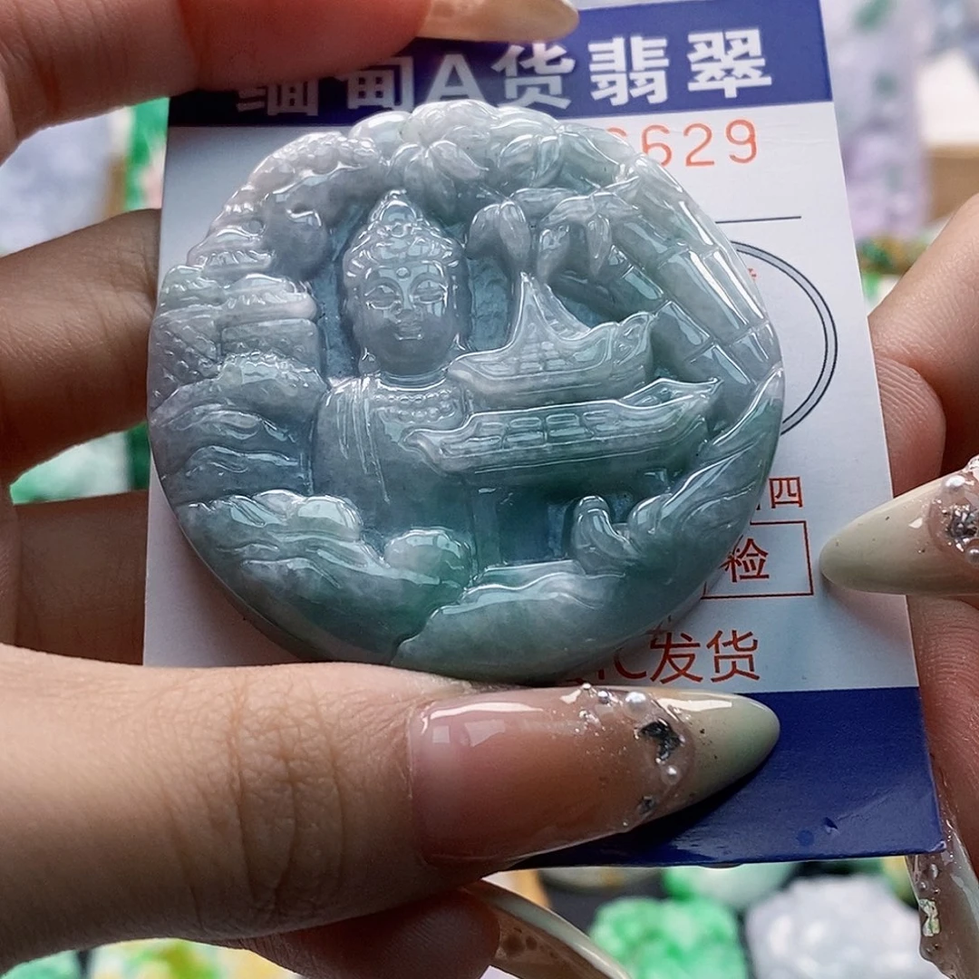 吊坠(不含链)未镶嵌翡翠