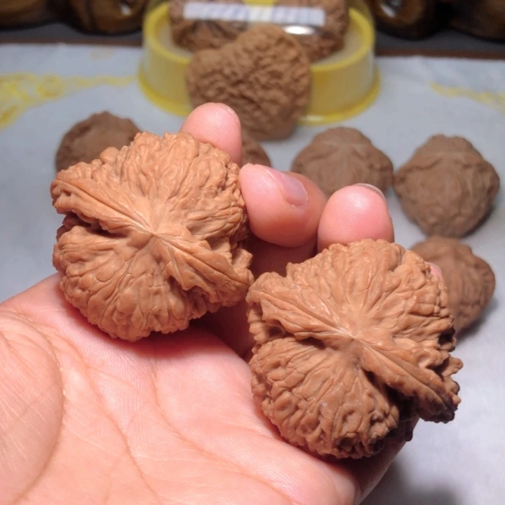 把件文玩核桃43球疆