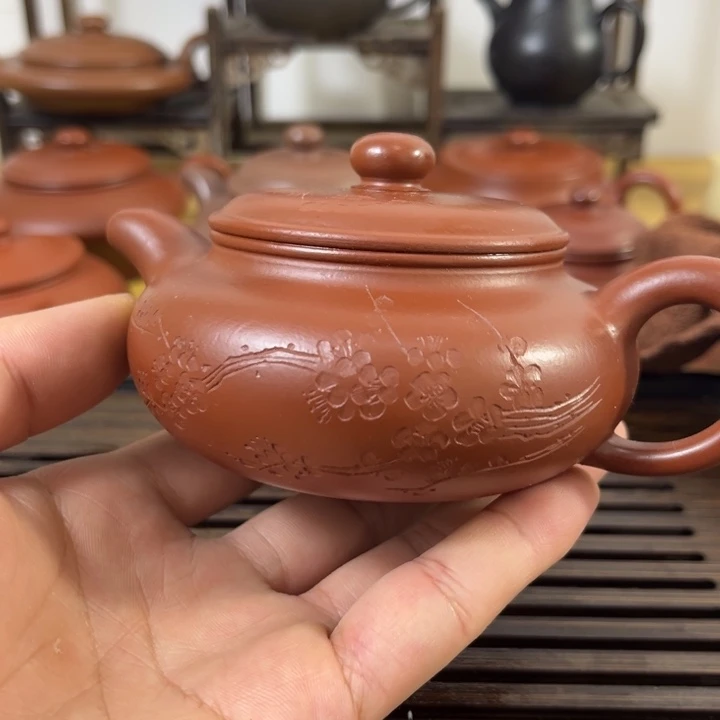 原矿紫砂半手工制作