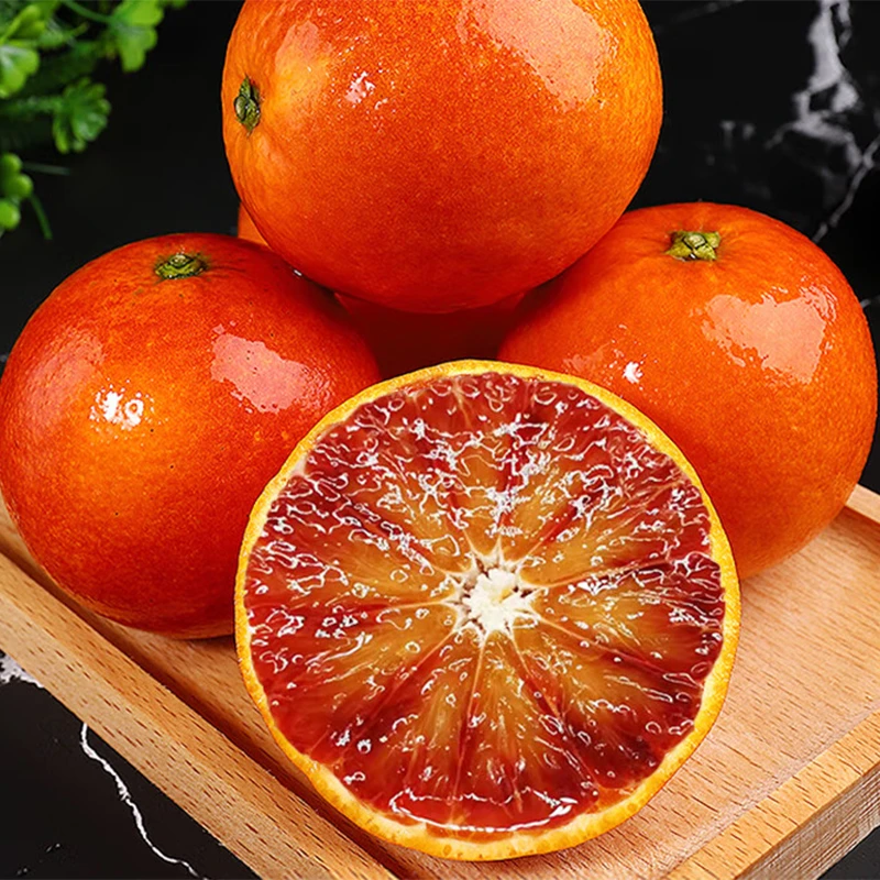 四川特产血橙红肉橙子应季新鲜水果中华红血橙子脐橙水果送礼礼盒